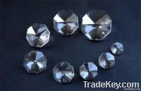 faceted octagonal crystal beads