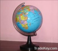 Paper-Sticked Globe
