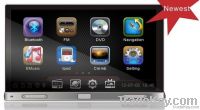 indash 2 din 7 inch universal car DVD player with GPS, digital TV, etc