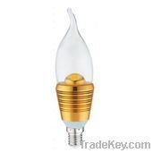 3W led candle bulb E14 E27
