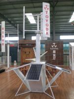 portable wind-solar hybrid power supply system