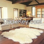 Australian Spring Lamb Fur Rug for Home