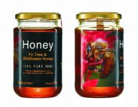 Fir tree and wildflower Greek Honey 