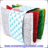 Scouring Pad (PET and Sponge, ISO 9001)