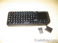 cute wireless keyboard with touch pad mouse