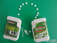 Stevia tablets in dispenser with blister pack