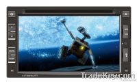 Two DIN 6.2" Car DVD Player Universal (HS3138)