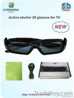 2011 New style active shutter 3d glasses