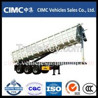 "U"style tipper semi trailer with three axles