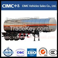 35M3 fuel tank semi trailer with two axles