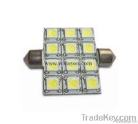 S8.5-12SMD-5050-3chips CAR LED ROOF LAMP and reading lamp
