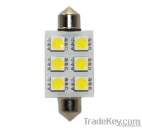 S8.5 6SMD 5050 auto Trunk lamp and car roof lamp and reading lamp