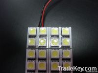 dome light of car or auto led dome light PCB 16SMD 5050
