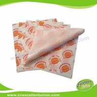 EX-WP-026 Greaseproof Food Packaging Paper for Wrapping Hamburgers, hot dog, bread