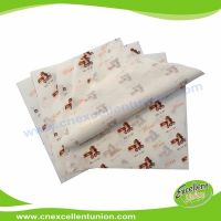 EX-WP-022 Greaseproof Food Packaging Paper for Wrapping Hamburgers, hot dog, bread