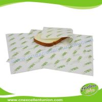 EX-WP-006 Greaseproof Food Packaging Paper for Wrapping Hamburgers, hot dog, bread