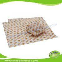 EX-WP-014 Greaseproof Food Packaging Paper for Wrapping Hamburgers, hot dog, bread