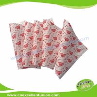 EX-WP-038 Greaseproof Food Packaging Paper for Wrapping Hamburgers, hot dog, bread