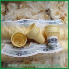 Custom Design paper rolled ice cream cone/cone paper/ice cream art paper/cone sleeve