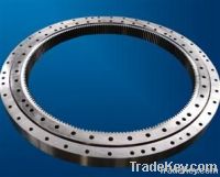 Three-row slewing ring for crane