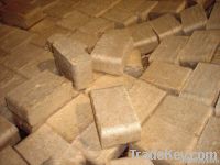 wooden briquettes