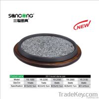 2011new design round stone pan