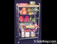 kitchen storage trolley