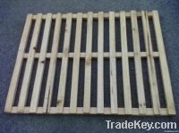 Pine bath mat