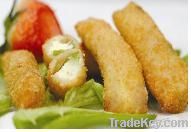 Breaded Green Pepper With Cream Cheese