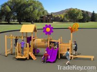 New Design Kids Wooden Slide