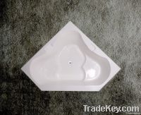 acrylic corner bathtub