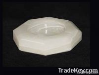 Onyx Marble Handicraft--ONYX Cigar ashtray--white