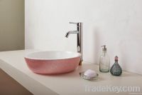 Ostrich Wash Basin in Pearl Pink