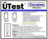 COC 300ng Single Panel Dip Drug Test