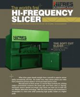 Hi-frequency Veneer Slicer