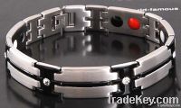 316L stainless steel magnetic jewelry, Bio magnetic titanium bracelets