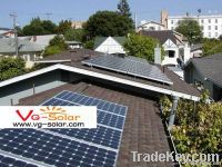 Installed-the United States 20KW solar roof racking system&solar moun