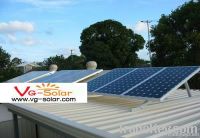 Installed-Italy 1.8KW solar rack manufacture&solar mounting system