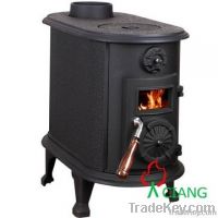 Coal burning fireplace