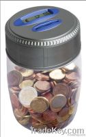 Hi-Tech Digital Coin Counting Money Jar