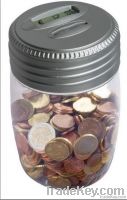 Digital Counting Coin Jar