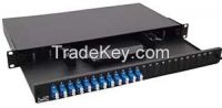 FPP124 Fiber optic sliding patch panel