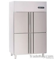 Upright commercial freezer & refrigerator / Four doors / Fan cooling
