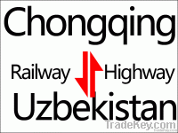 Chongqing to Uzbekistan railway transportation