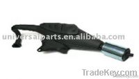 Scooter Muffler Pipe Exhaust Muffler for AD50