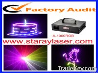 1W RGB animation laser light