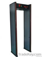 6 Zones Walkthrough Metal Door Detector With High Strength Synthetic M