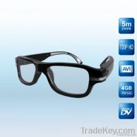 720P Real HD Video Camera Glasses, Old Fashion Design!