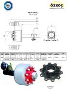 Trailer Axle ( Pilot axle )