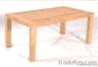Rustic finish teak  table